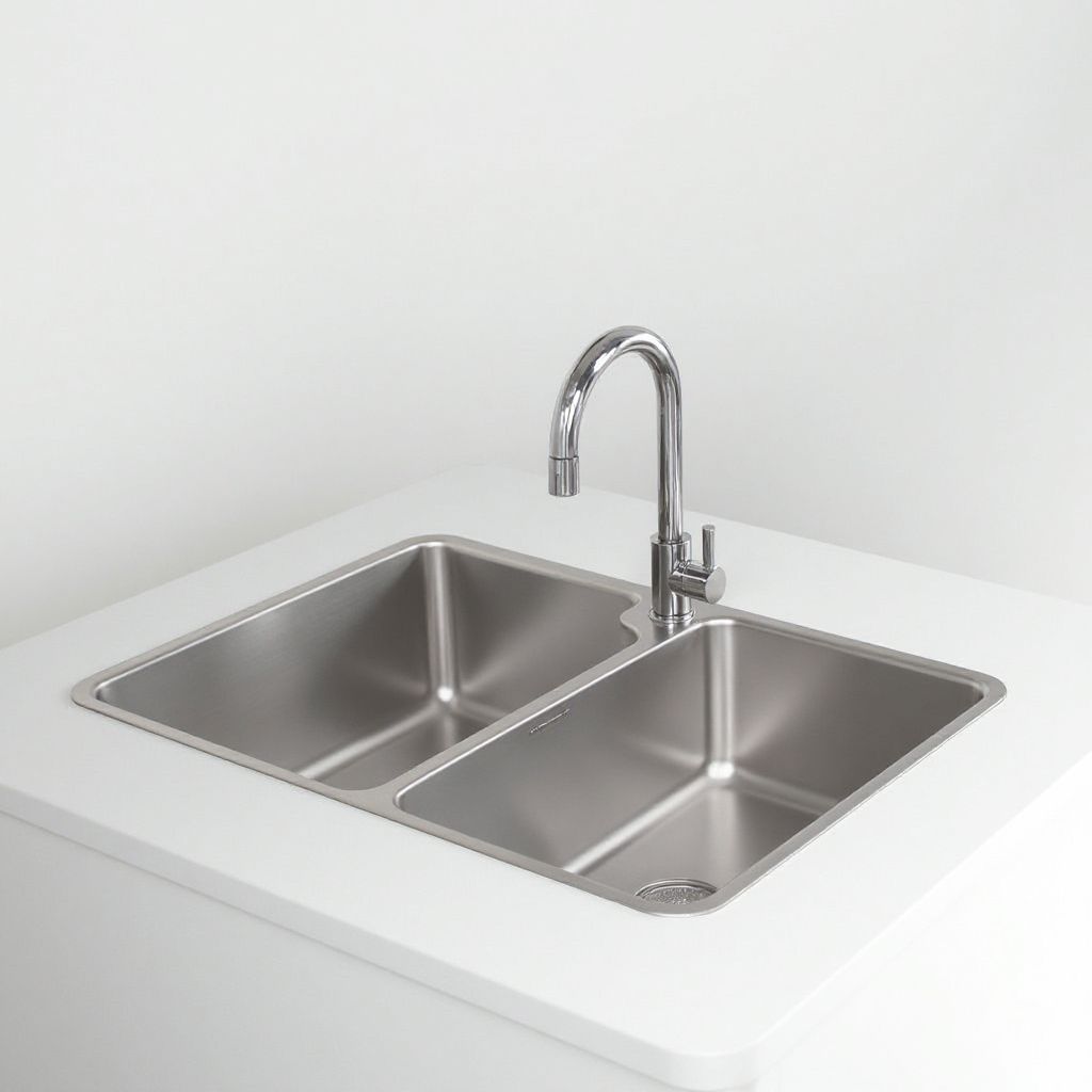 Undermount Stainless Double Basin Sink