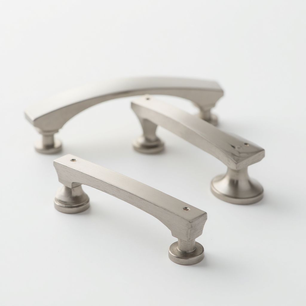 Brushed Nickel Pull Handle Collection (16-Pack)